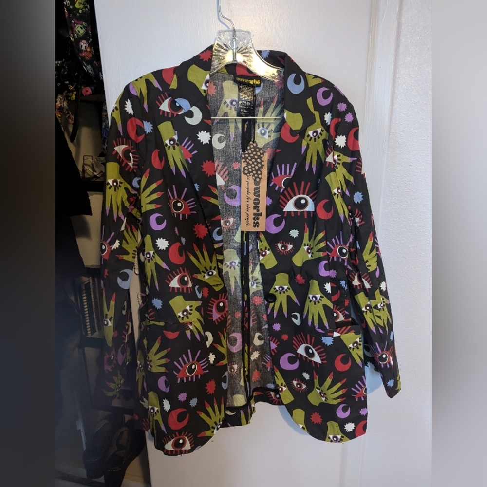 Nooworks Witchy Ways Blazer M NWT